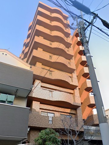 大阪市阿倍野区王子町のマンションの建物外観