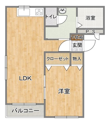 ヒーローマンション 若葉の間取り