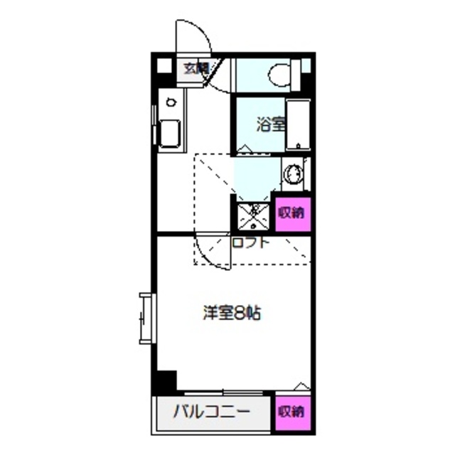 シャルムKIIの間取り