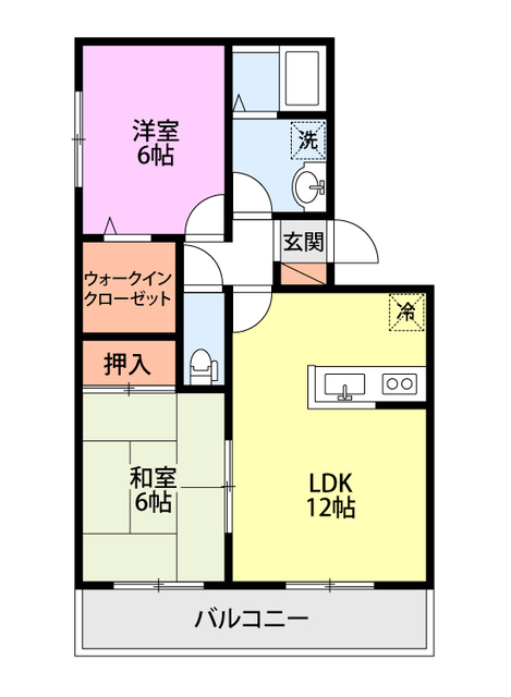 エクセレントユキの間取り