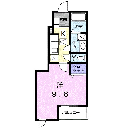 サンフルールＭＤの間取り