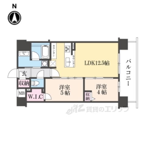 ＳＴＡＮＤＺ河原町五条の間取り