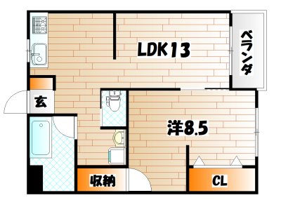 カーサ森林の間取り