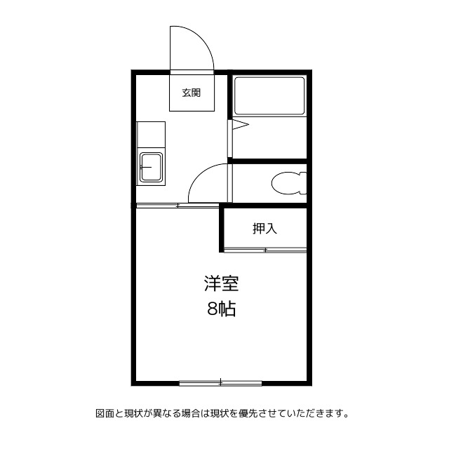 ビューライン駒見の間取り