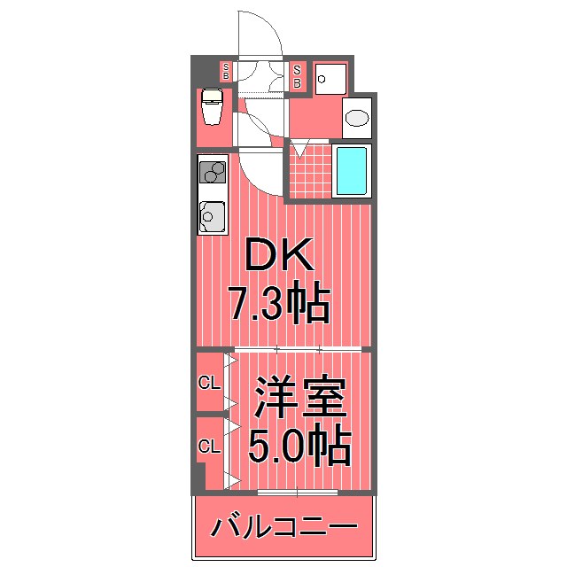 グランリーヴェル横浜ステラパークの間取り