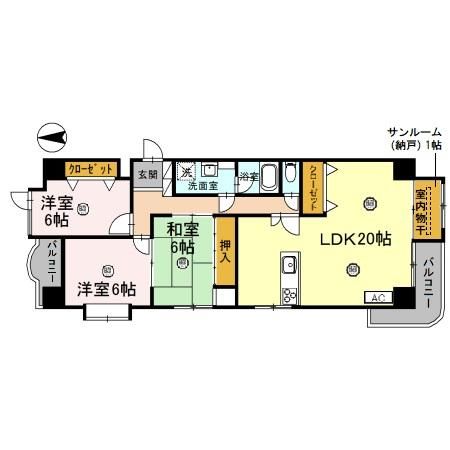 ファミール五反田の間取り