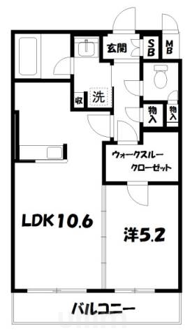 ベラジオ京都壬生ウエストゲートの間取り