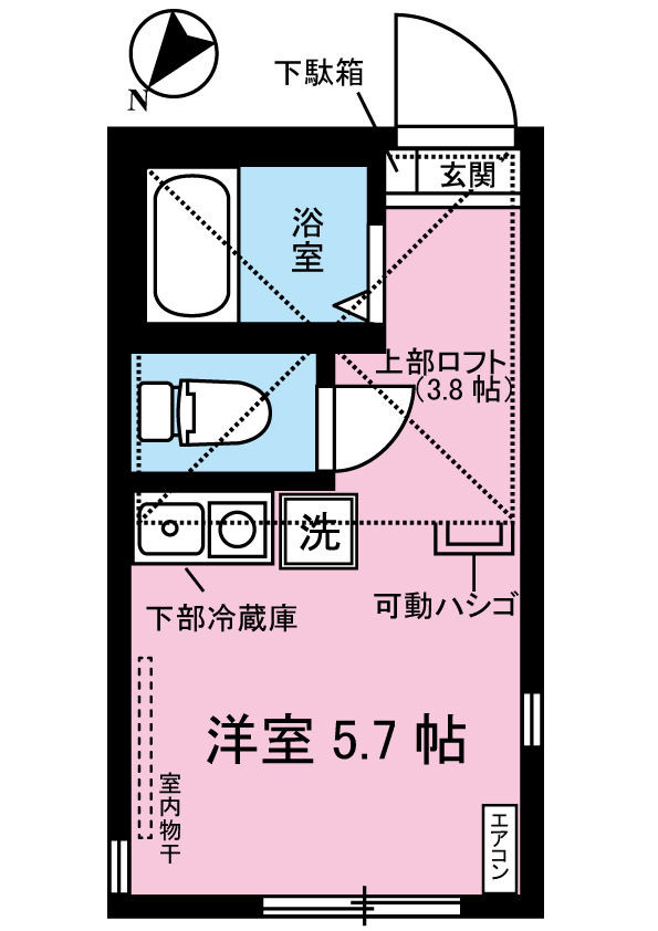 登戸グリニッジの杜の間取り