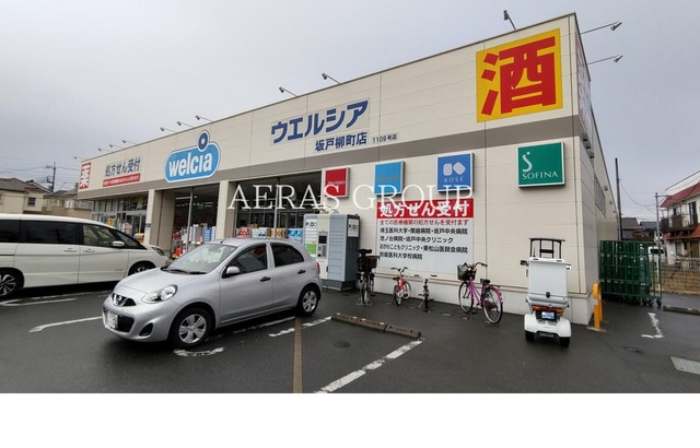 ドラックストア　ウエルシア坂戸柳町店（ドラッグストア）まで838m