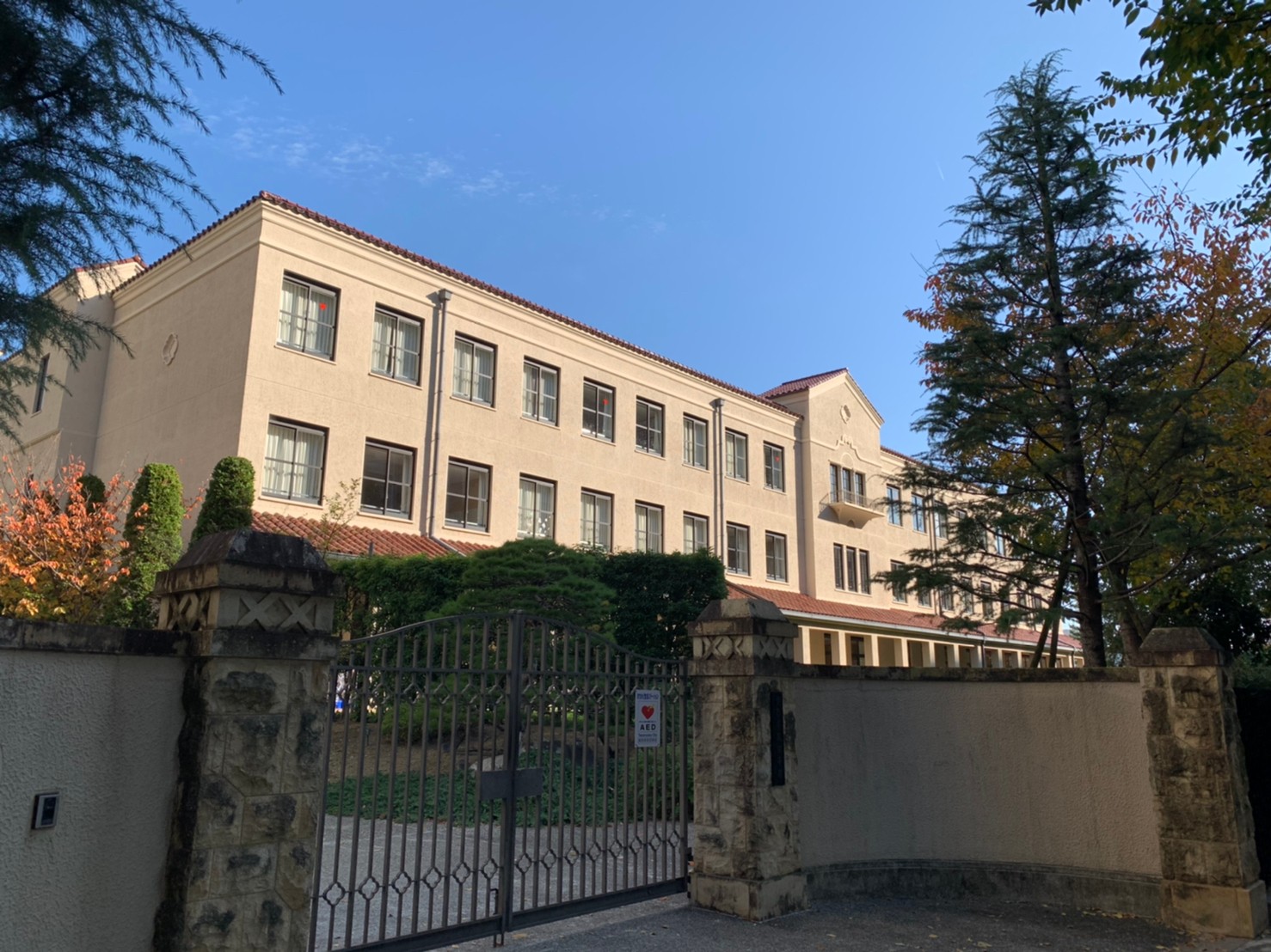 小学校　私立関西学院初等部（小学校）まで525m