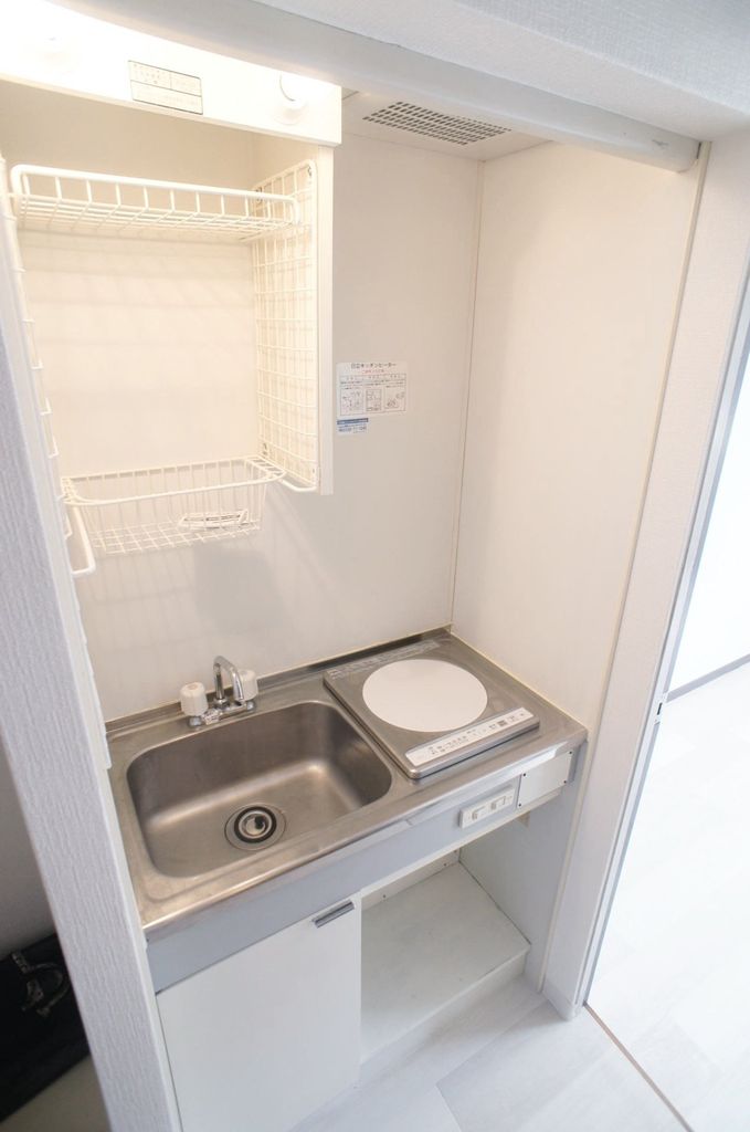 キッチン　IHコンロ１口完備　※別部屋参考写真