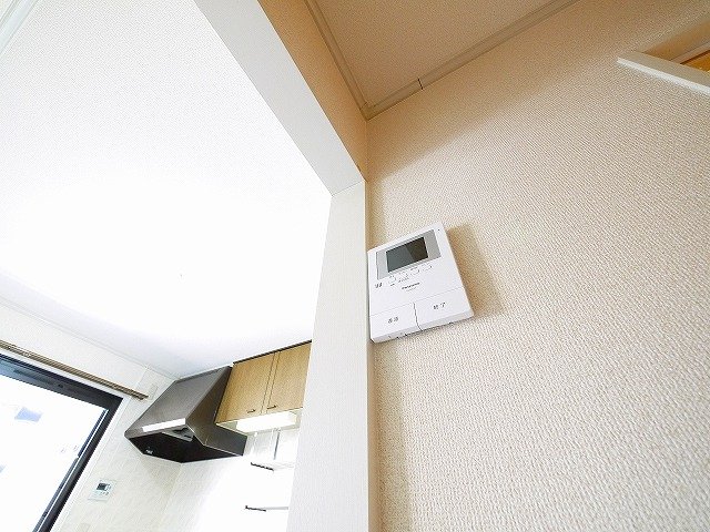 セキュリティ　モニター付きインターホンです