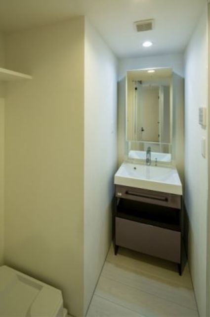 洗面設備　【脱衣場】洗面化粧台