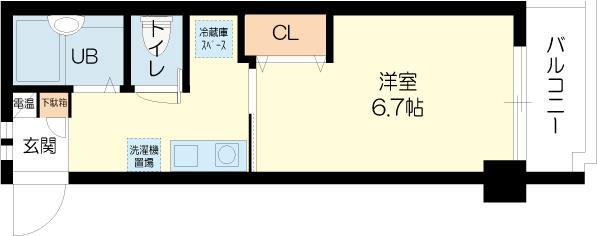 本山ヤングパレスの間取り写真