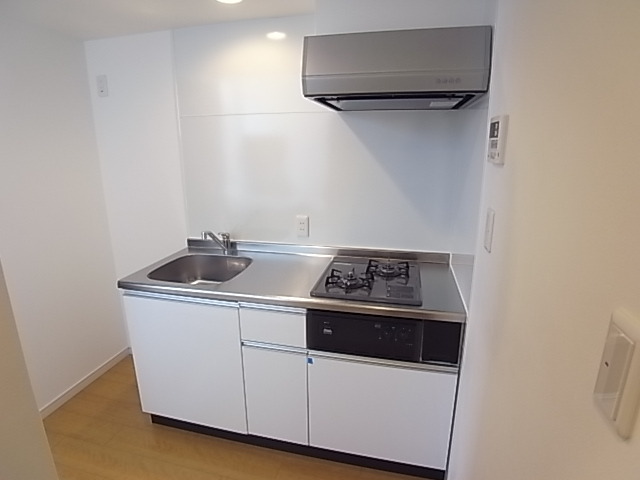 キッチン　ガスキッチンのシステムキッチン