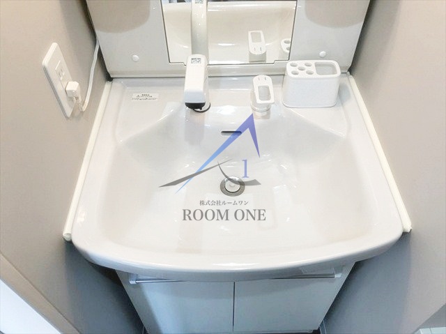 洗面設備　洗面台です。