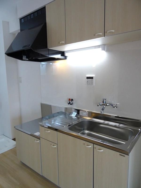 キッチン　ガスコンロ設置可！