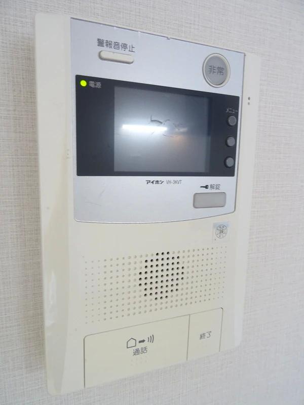 セキュリティ　モニターホン完備！