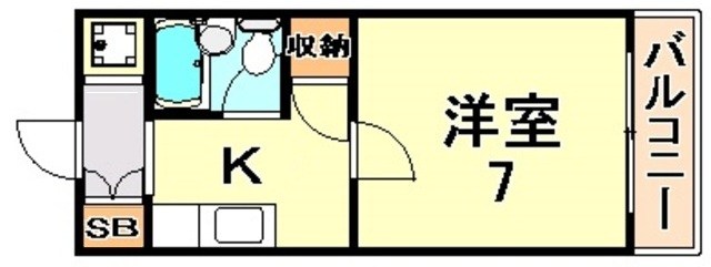コーポアガペの間取り写真