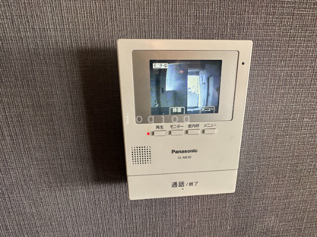 セキュリティ　モニター付きのため防犯面で安心。
