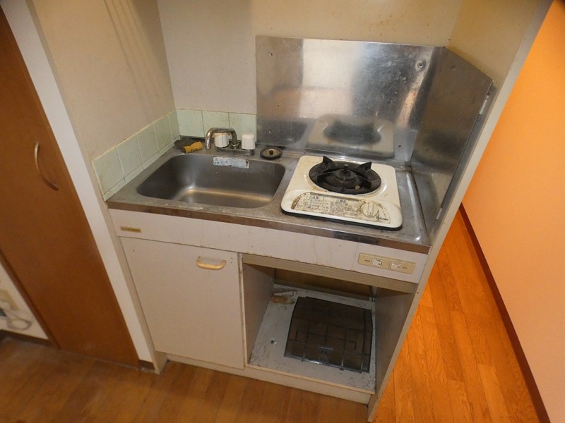 蕨パークプラザB棟のキッチン写真