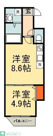 新宿ガーデンHSの間取り写真
