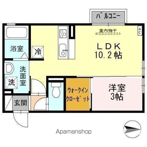 Olive Kの間取り写真