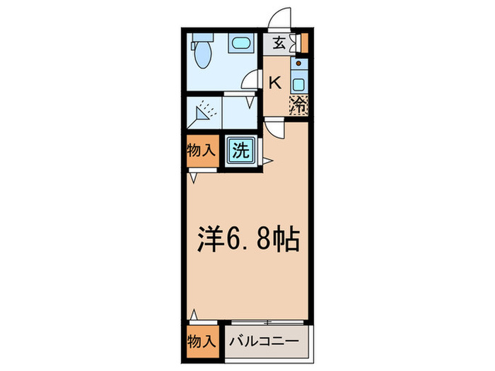 フォセット南大井の間取り写真