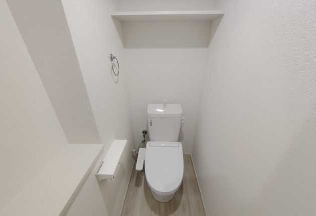 熊本市電上熊本線 杉塘駅 徒歩10分 6階建 築1年のトイレ写真