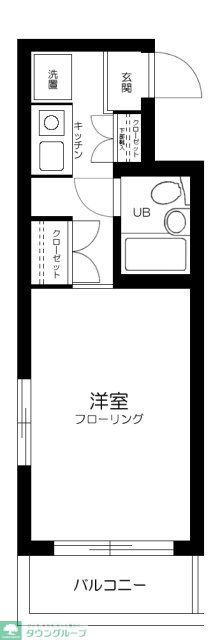 スカイコート綱島第3の間取り写真