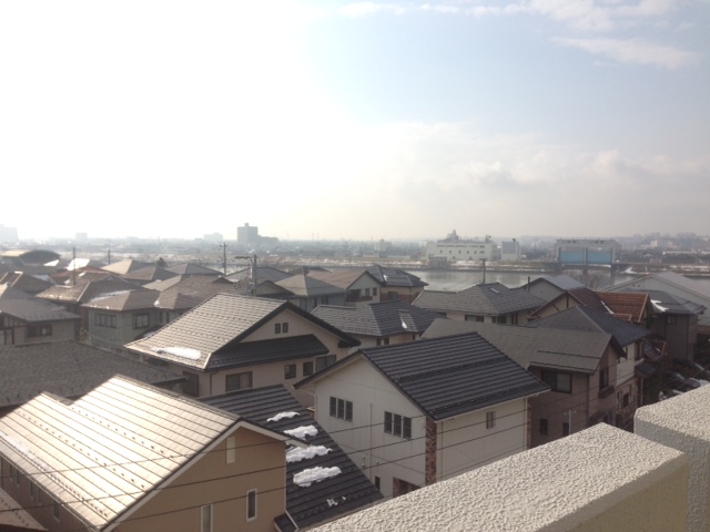眺望　南向き、日当たり◎