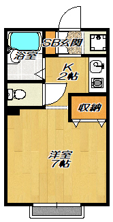 アンシャンテ池之端の間取り