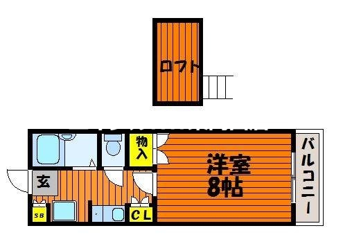 アルフィーネ高屋の間取り