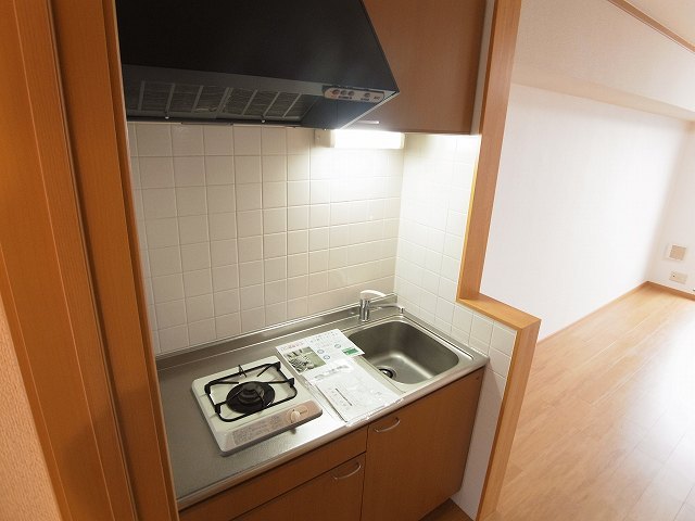 キッチン　１口コンロ付