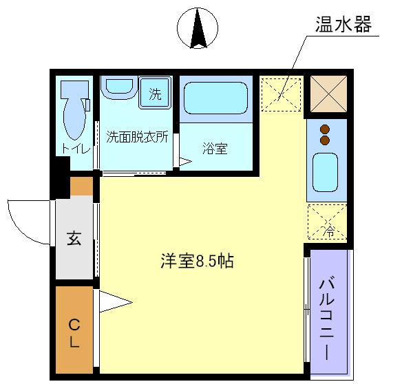 グラン・ドミール仙台駅東の間取り