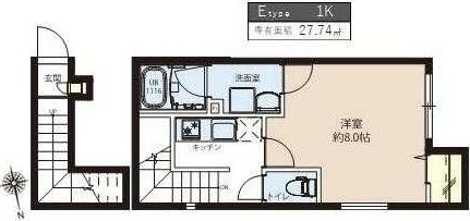 レピュア学芸大学レジデンスの間取り