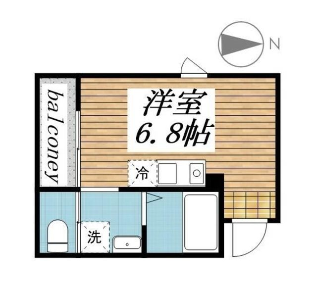 フェリーチェ三軒茶屋の間取り