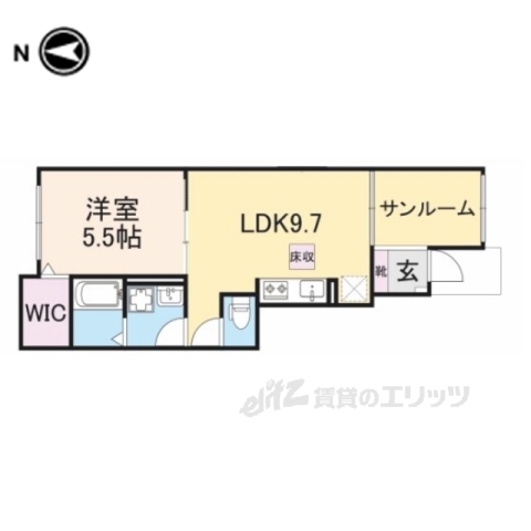 リアンハウスの間取り