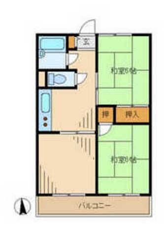 サンハイツ多摩の間取り