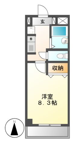 ネオサイトの間取り