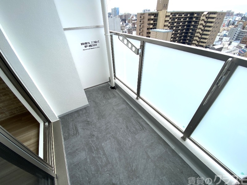 バルコニー　バルコニーはこんな感じ★