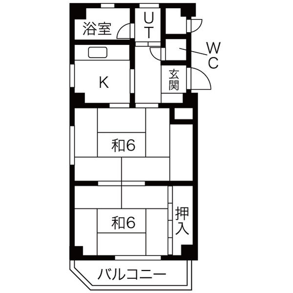 【日興ビルの間取り】