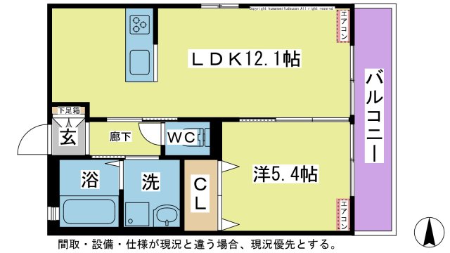 サイサリスの間取り