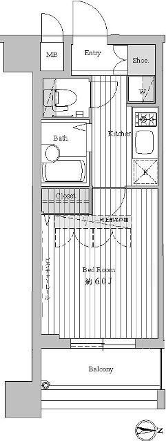 ドゥーエ練馬IIの間取り