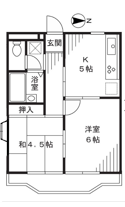 ルミエール本多の間取り