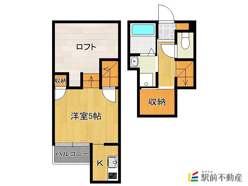 ＣＢ鳥栖ヴェールニルの間取り