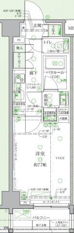 クレヴィスタ板橋西台IIの間取り