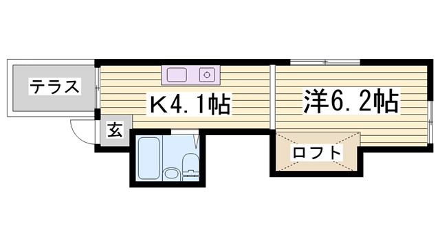 リリーベルIの間取り