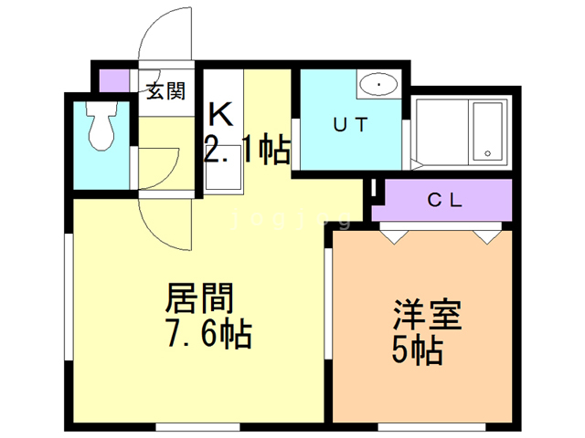 グランメールアークの間取り