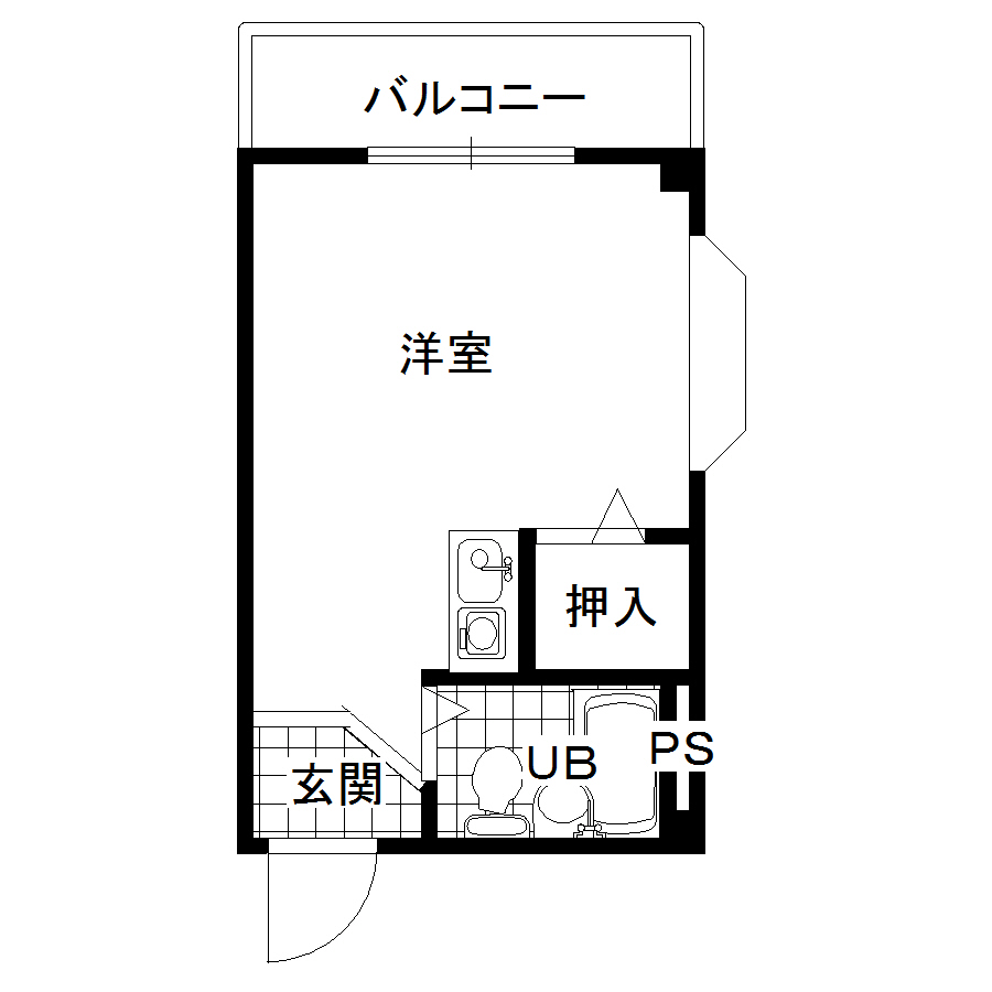 グランドハイツユタカIIの間取り